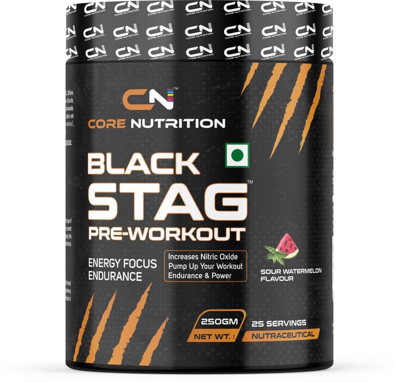 CORE NUTRITION Extreme BlackStag Pre-Workout Whey Protein  (250 g, Sour Watermelon)