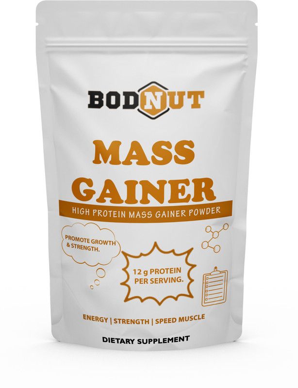 Bodnut Super Gainer XXL Weight Gainers/Mass Gainers Ultra (OL132) Weight Gainers/Mass Gainers  (600 g, Kulfi)