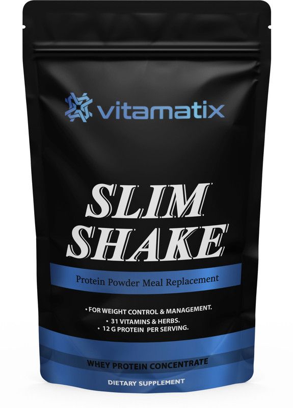 Vitamatix Slim Shake Protein Powder For Weight Control and Management (OL179) Protein Shake  (100 g, Strawberry)