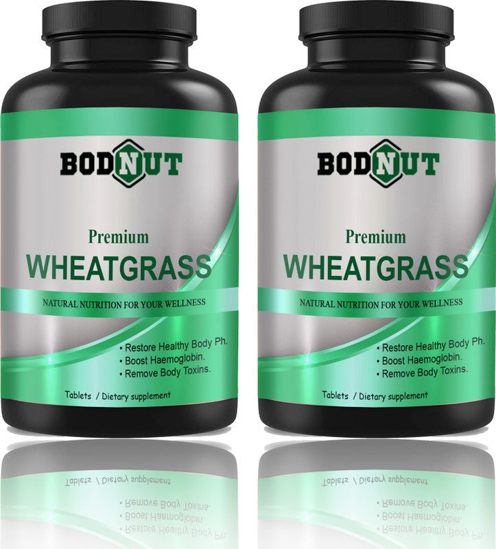 Bodnut Wheatgrass 800 mg Tablets (G276)  (120 Tablets)