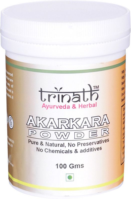 Trinath Akarkara/Anacyclus Pyrethrum Pellitory Root Powder - 100 Gm  (100 g)