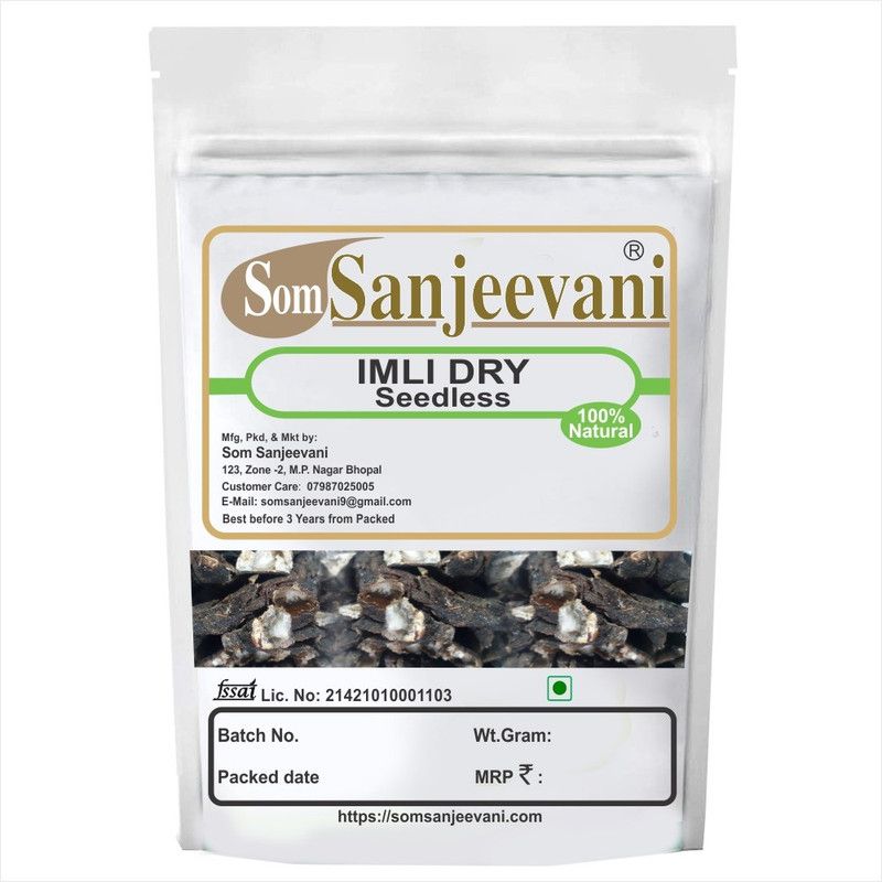 SOMSANJEEVANI Imli - tamarind Seedless-Imli Guda pack 250g Natural Forest  (250 g)