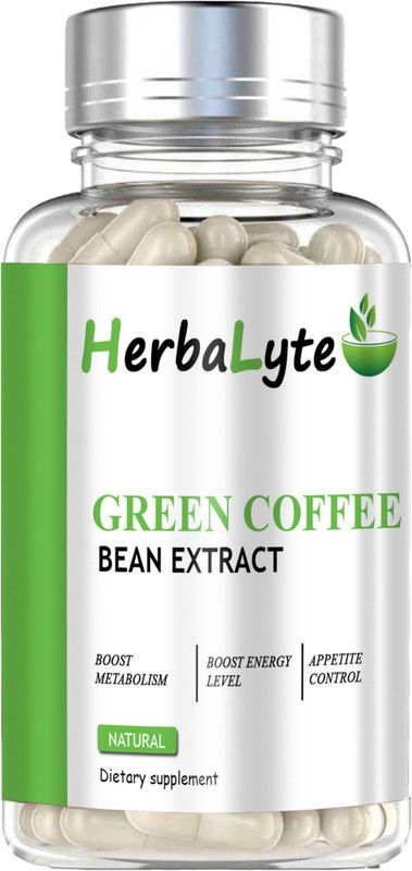 HERBALYTE Green Coffee Bean Extract 800mg for Weight Loss Capsule Advanced  (30 Capsules)