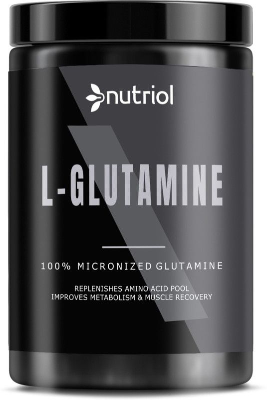Nutriol Pure 100% L-Glutamine - Glutamine (S97) Premium Glutamine  (100 g, Unflavored)