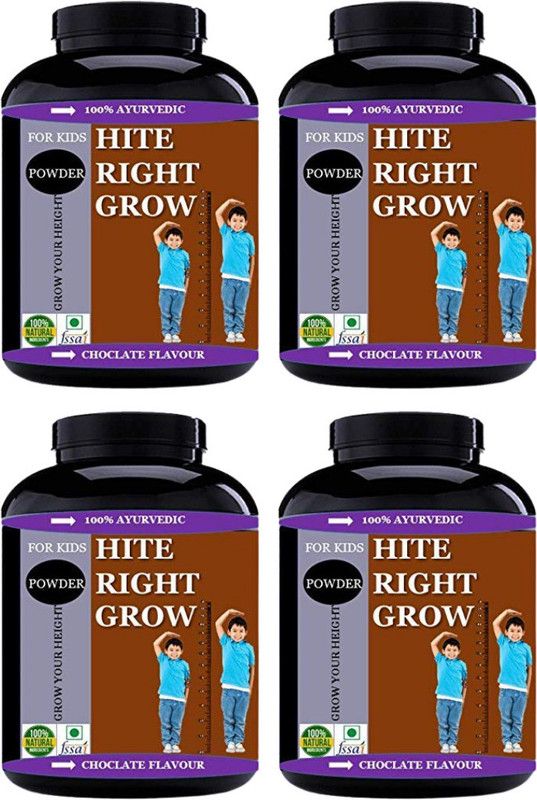 Zemaica Healthcare Hite Right Grow Chocolate Flavor Pack Of 4  (4 x 100 g)
