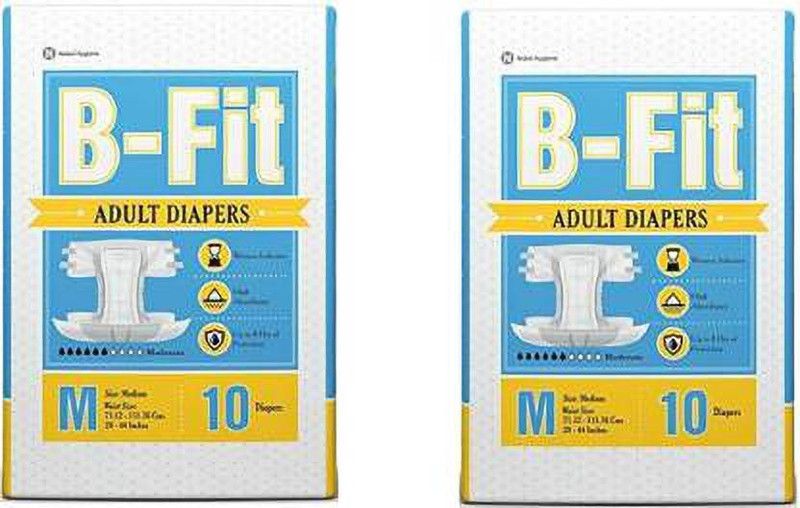B-FIT MBfit Adult Diapers - M  (10 Pieces)