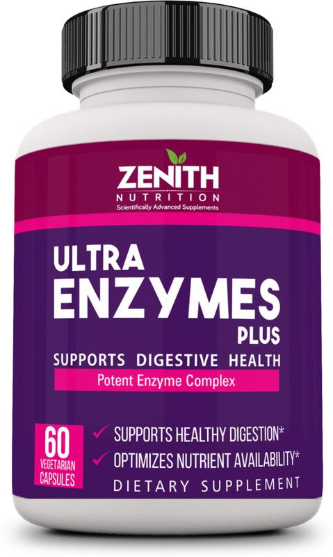 Zenith Nutrition Ultra Enzymes Plus 60 Nos  (60 No)