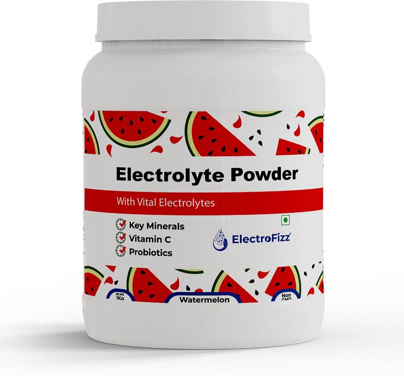 ElectroFizz Instant Hydration Energy Drink for -Electrolytes,Vitamin C,Probiotics  (1 kg)