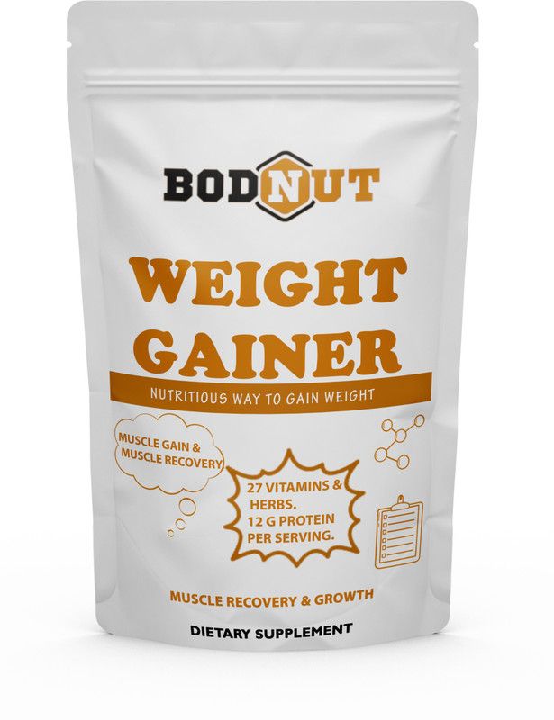 Bodnut Super Gainer XXL Weight Gainers/Mass Gainers Pro (OL194) Weight Gainers/Mass Gainers  (2000 g, Belgian Chocolate)