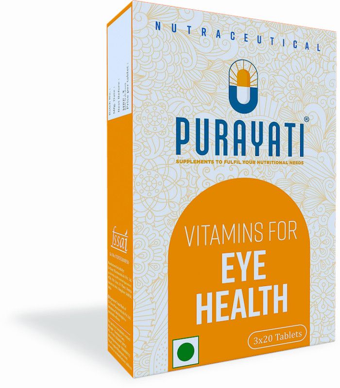 Purayati Vitamins for Eye Health  (60 Tablets)
