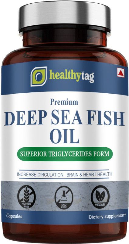 Healthy Tag Deep Sea Fish Oil 2500mg (Omega 3 Fish Oil) (K52)  (30 Capsules)