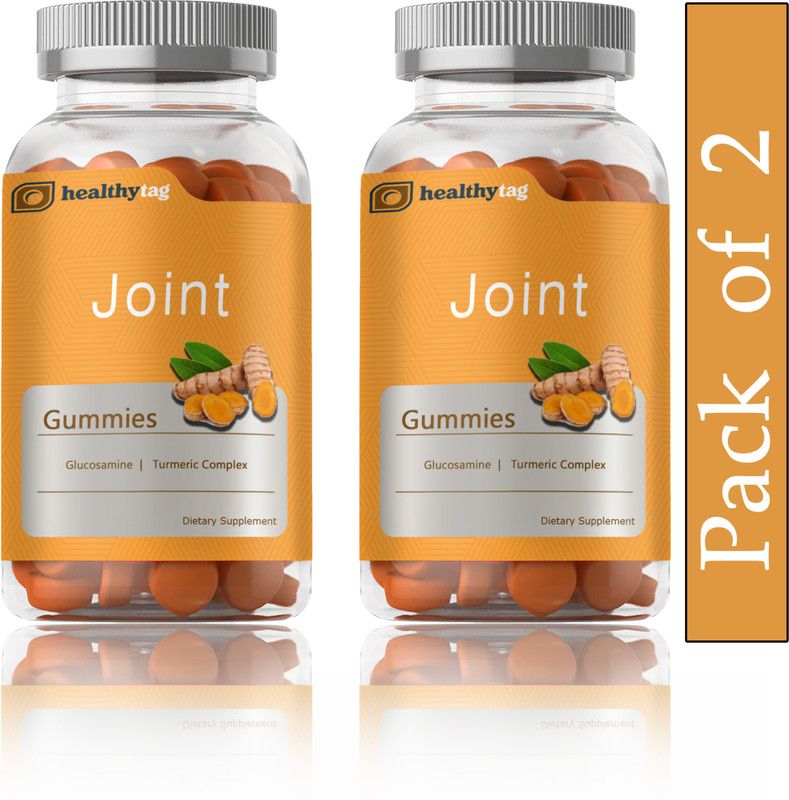 Healthy Tag Joint Support Gummies Extra Strength Glucosamine & Vitamin E (SD38)  (2 x 15 No)