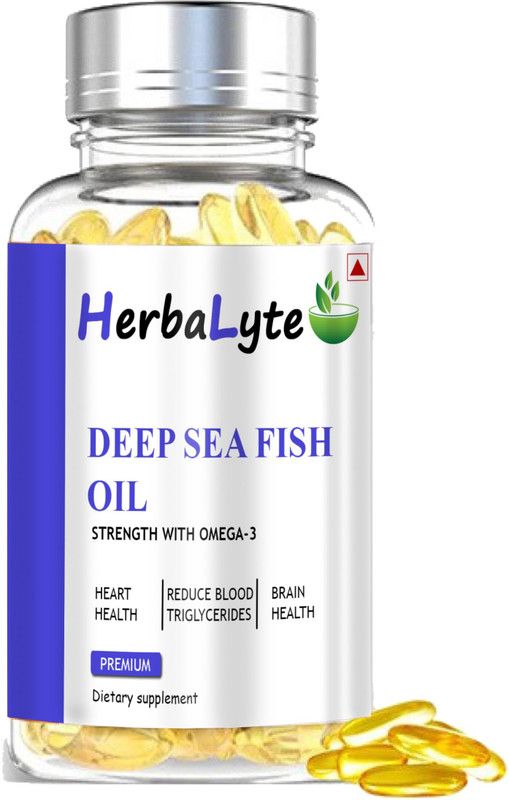 HERBALYTE Deep Sea Fish Oil 2500mg (Omega 3 Fish Oil)  (30 Capsules)