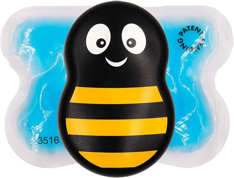 Buzzy Pain Relief System ~ Takes the Sting out of Shots! Pain Relief System Pack  (Black, Yellow)