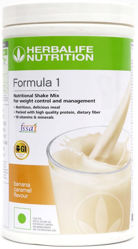Herbalife Nutrition NUTRITIONAL SHAKE MIX WEIGHT LOSS OF FORMULA 1 BANANANA Protein Shake  (500 g, BANANA)