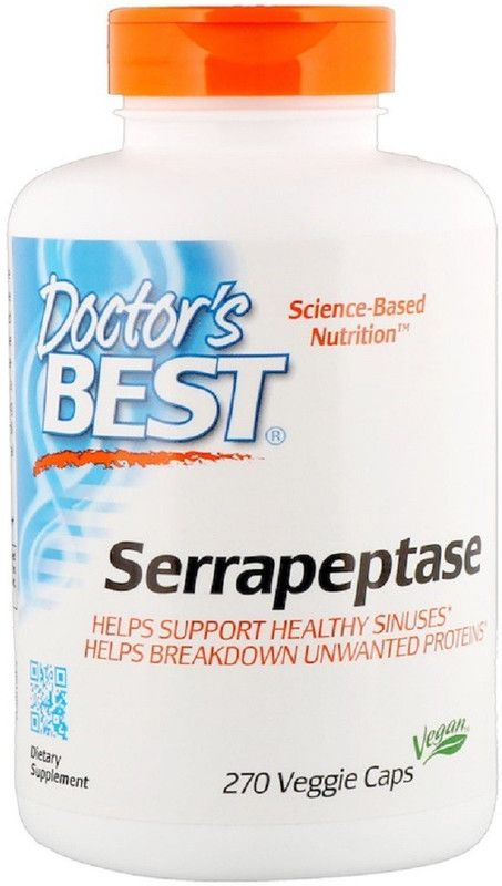 Doctor's Best Doctor's Best, Best Serrapeptase,  (270 No)