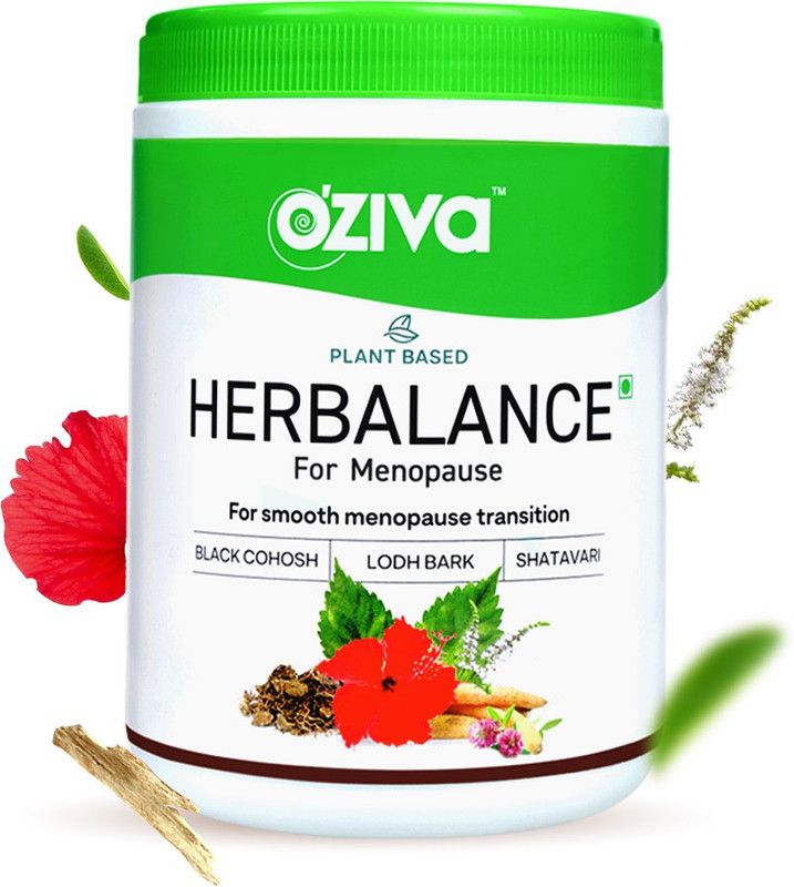 OZiva Plant based HerBalance Menopause With Licorice for Smooth Menopause Transition  (250 g)