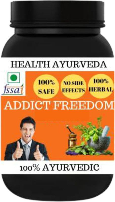Health Ayurveda Addict Freedom, Capsule Unflavor Nutrition Bars  (30 Capsules, Unflavor)