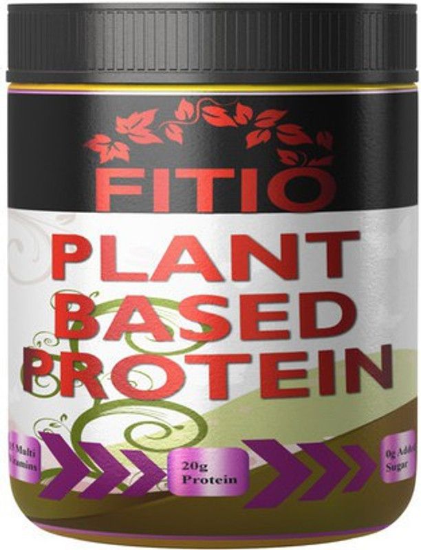 FITIO Plant-Based Protein Premium(PL218) Plant-Based Protein  (500 g, Chocolate)