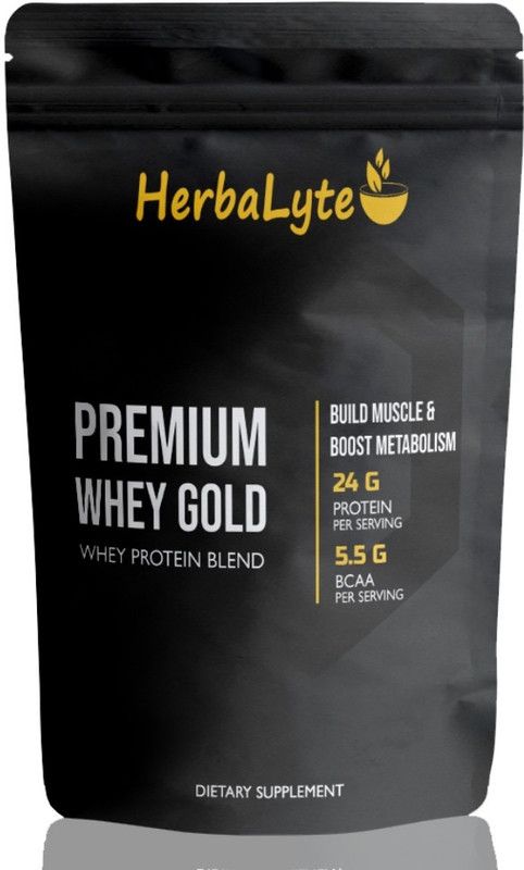 Herbalyte Nutrition 100% Whey Protein Supplement Powder Whey Protein (S781) Pro Whey Protein  (5000 g, Cookies & Cream)
