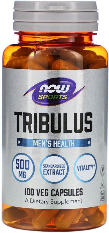 Now Foods Sports, Tribulus, 500 mg, 100 Veg Capsules  (100 Capsules)