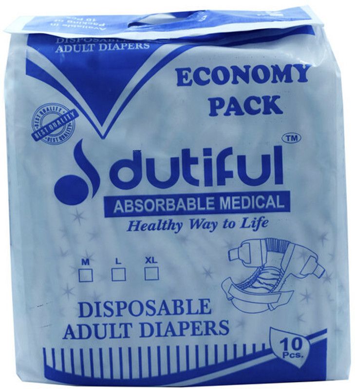 Dutiful Adult Diaper Adult Diapers - L