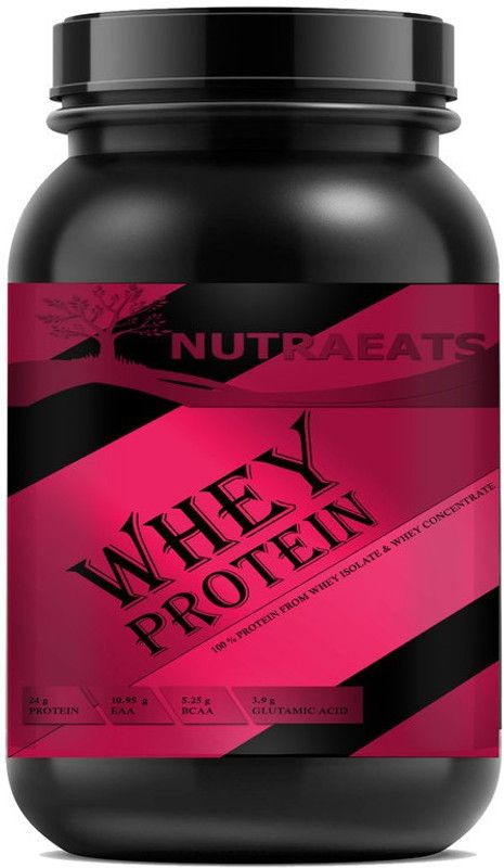 NutraEats Protein Plus Gym Supplement Vanilla Whey Protein Powder DSD5111 Premium Whey Protein  (300 g, Vanilla)