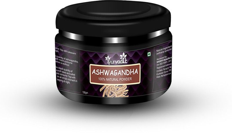 iyurvadik 100% Organic Ashwagandha Herbal Powder for Boosting Immunity 100gm Powder  (100 g)