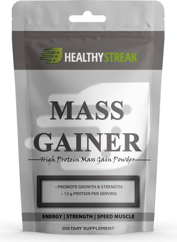 Healthy Streak Super Gainer XXL Weight Gainers/Mass Gainers Advanced (OL170) Weight Gainers/Mass Gainers  (2000 g, Unflavored)