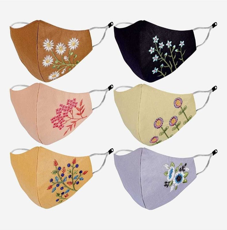 TASGRA TS11 Cloth Mask  (Multicolor, Free Size, Pack of 6)