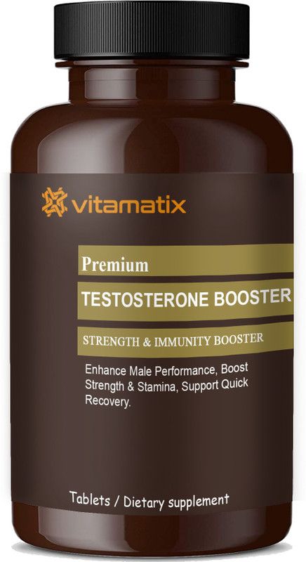 Vitamatix Testosterone Booster For Men, Testo Booster Power Support Tablets (K127)  (60 Tablets)