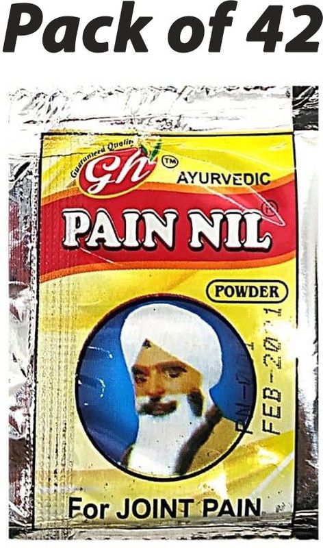 Eazybits 42 sachets Gopal Herbals Ayurvedic pain nil powder Powder  (42 x 1 Units)
