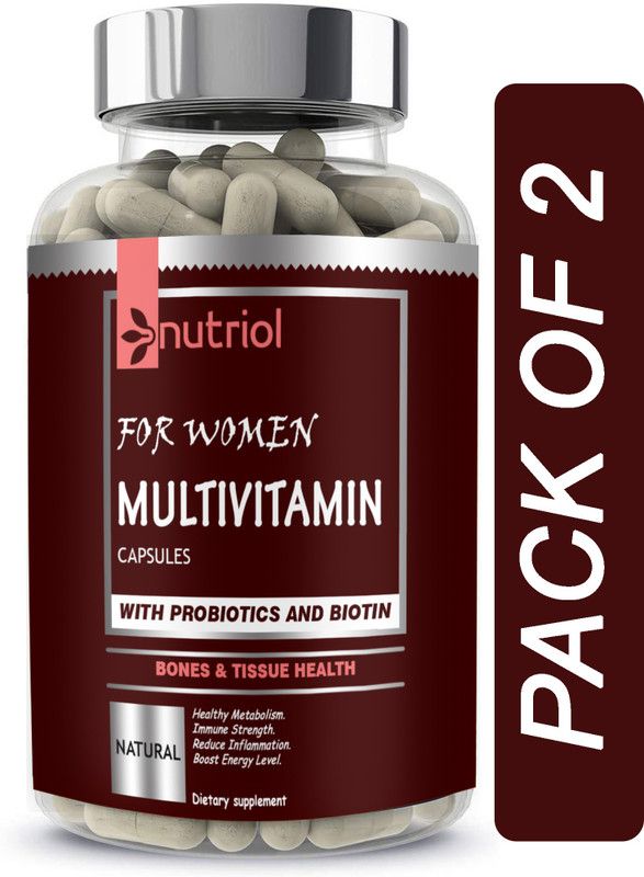 Nutriol Multivitamin For Women (B20) Advanced  (2 x 60 Capsules)