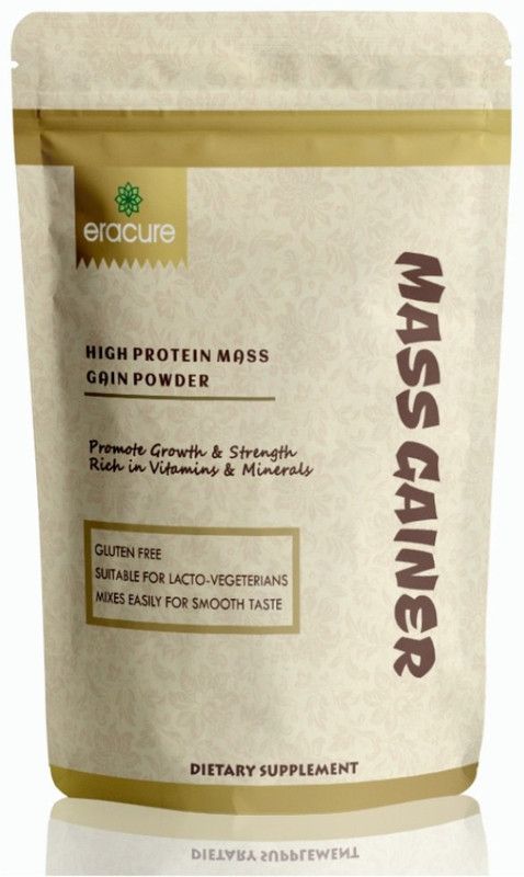 EraCure Nutrition Super Gainer XXL Weight Gainers/Mass Gainers (S590) Pro Weight Gainers/Mass Gainers  (400 g, Vanilla Ice Cream)