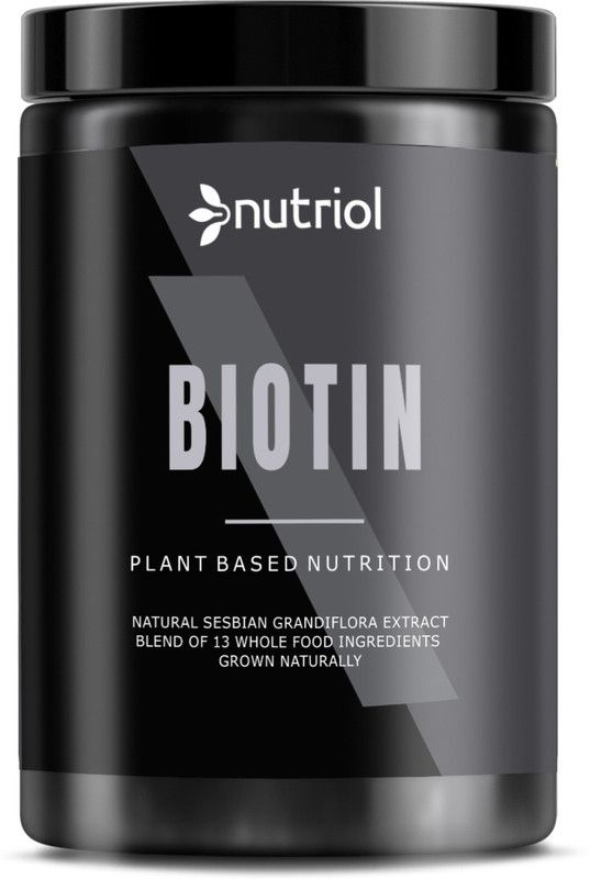 Nutriol Plant Based Biotin 10000+ mcg For Strong Hair & Healthy Skin (S11) Ultra  (300 g)
