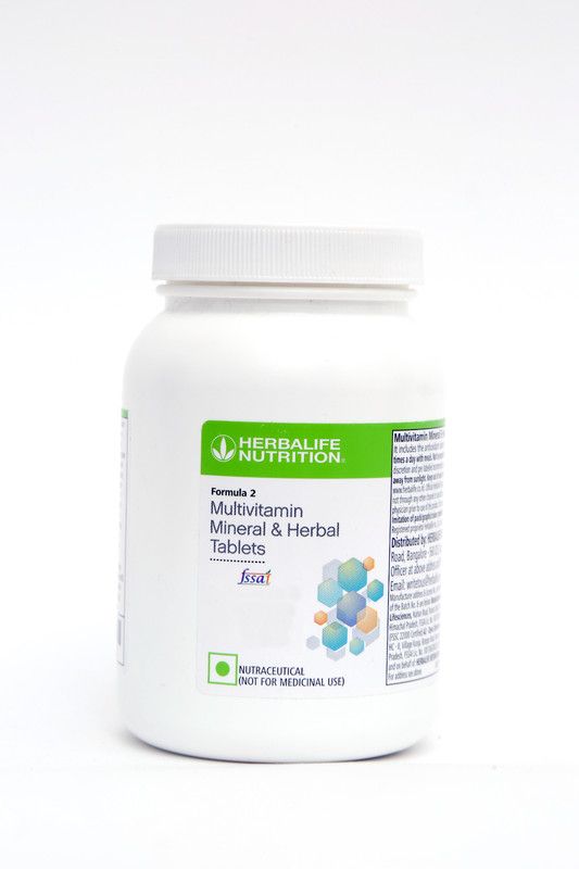 HERBALIFE Formula 2 Multivitamin Mineral And Herbal - 90 Tablets  (90 Tablets)