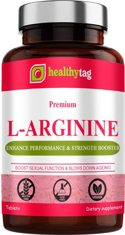 Healthy Tag L-Arginine 1000mg Tablets Per Serving (G160)  (90 Tablets)