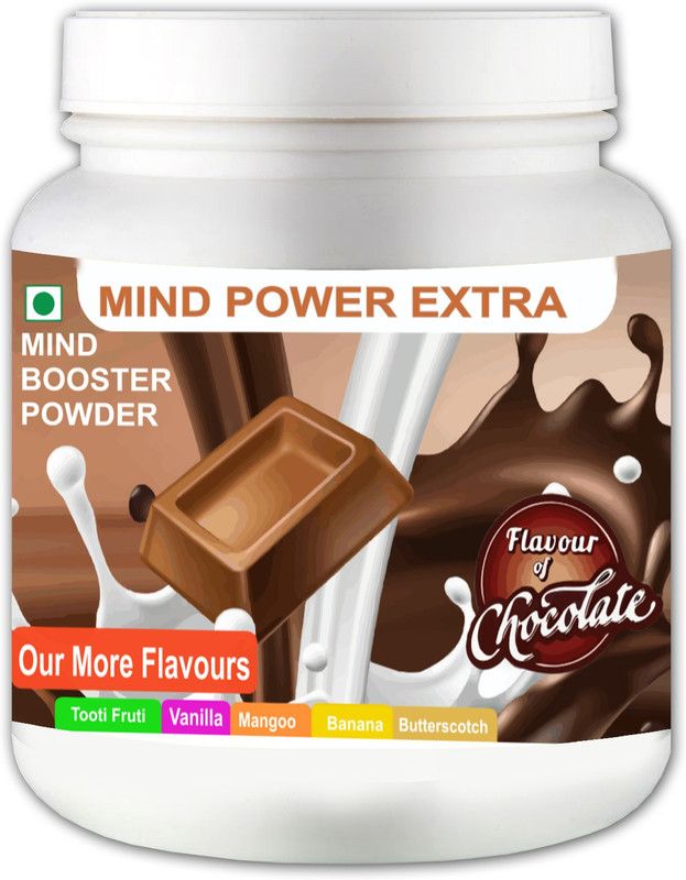 MInd power Extra Memory Booster Powder Kids Nutrition Protein Shake  (200 g, Choclate)