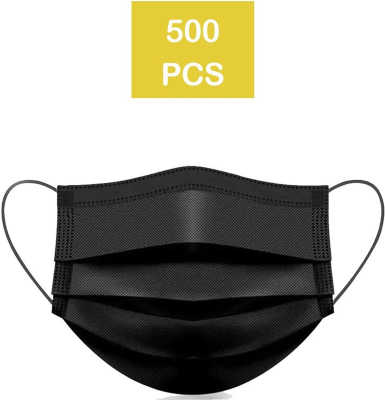 Sugero 3 Ply Face mask Surgical Mask  (Free Size, Pack of 500, 3 Ply)