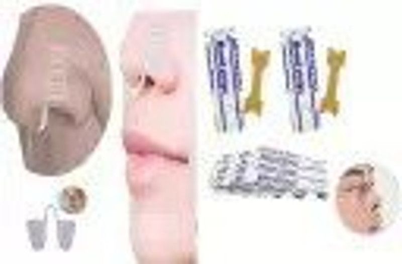 Digital Shoppy 1 Pc New Snore Stopper Nose clip and Better Breath Nasal strips (10 Pc) Anti-snoring Device  (Nose Clip)