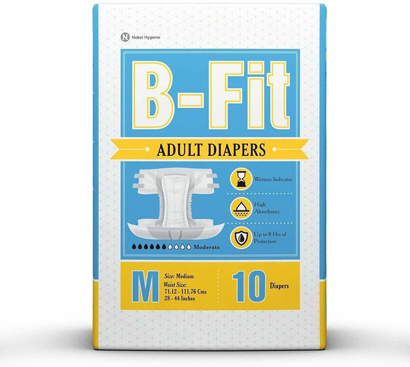 B-FIT Adult diaper pants Adult Diapers - M  (10 Pieces)