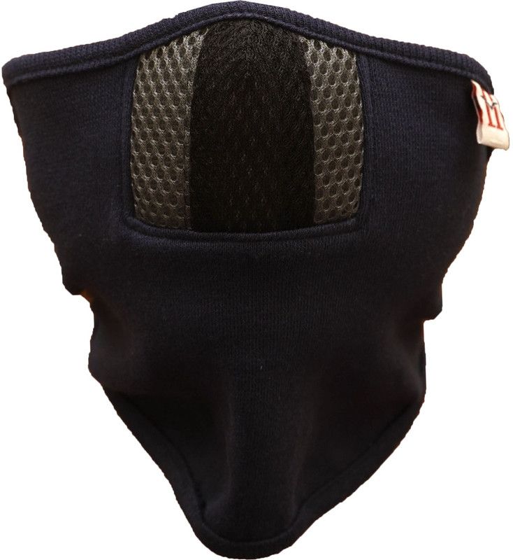 H International Half Blue Grey Black HI007 Washable  (Blue, Free Size, Pack of 1)