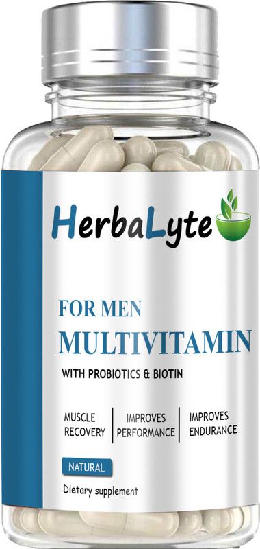 HERBALYTE Multivitamin For Men, Multivitamin Women, Multivitamin Kids Ultra  (30 Capsules)