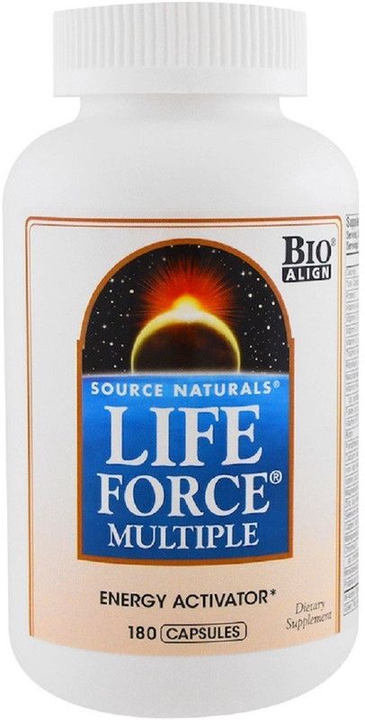 Source Naturals Life Force Multiple, 180 Capsules  (180 No)