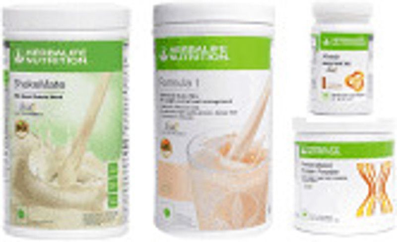 HERBALIFE F1 SHAKE VANILLA, P200GM, SHAKEMATE, AFRESH LEMON Protein Shake  (1500 g, F1 SHAKE VANILLA, P200GM, SHAKEMATE, AFRESH LEMON)