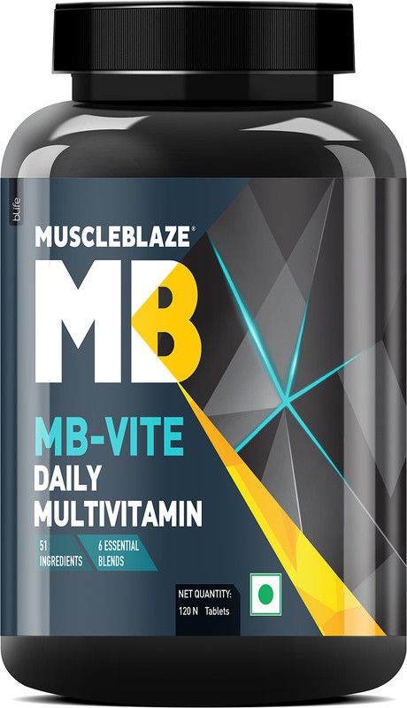 MUSCLEBLAZE MB-VITE Multivitamin  (120 No)