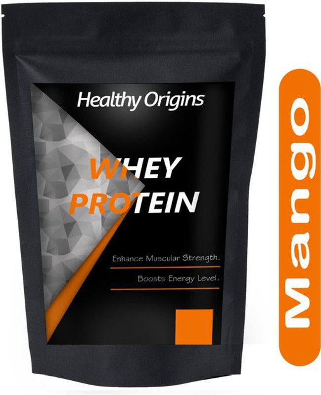 Healthy Origins Gold Standard 100% Protein Powder Whey Protein Concentrate Ultra(Ho415) Whey Protein  (450 g, Mango)