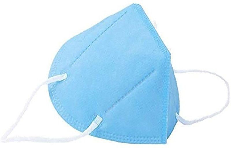 Laxmi synthetics pack of 20, Blue, N95 Face Mask and Pollution Mask with 5 layer protection Washable, Reusable  (Blue, Free Size, Pack of 20)