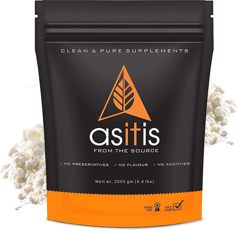 AS-IT-IS Nutrition Whey Protein Isolate - 2 kg Whey Protein  (2 kg, Unflavored)