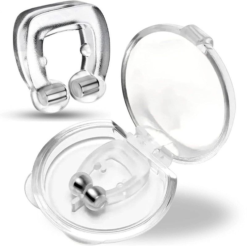 OXGENTA Anti-snoring Device for Men and Women Silicon Magnetic Snore Free Nose Clip-VI42 Nose Shaper  (Pack of 2)